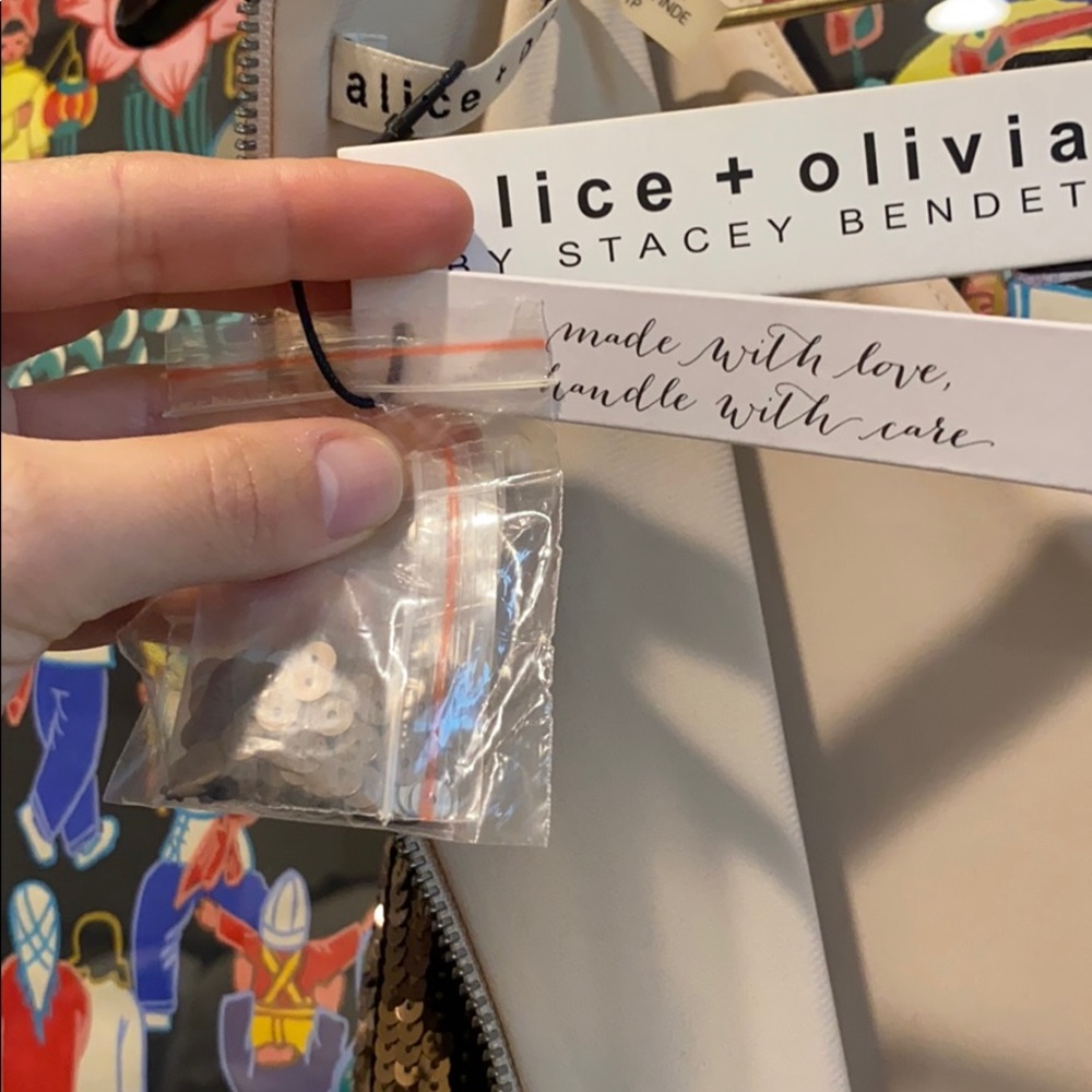 Alice + Olivia Sequined Dress - Picture 6 of 7